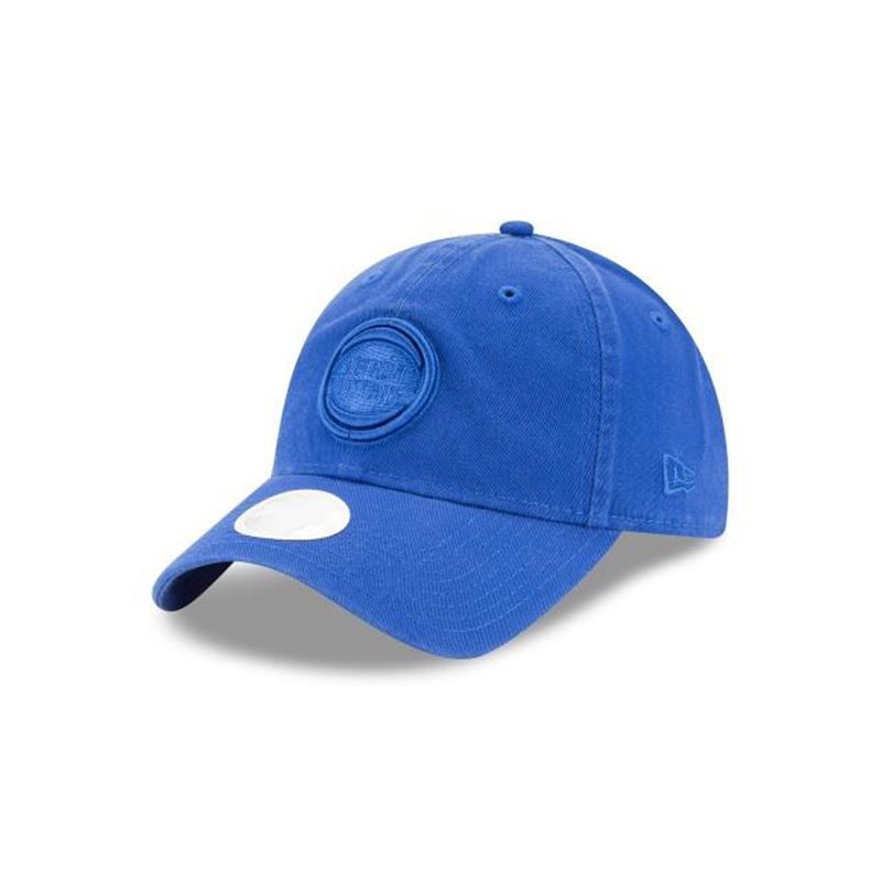 NBA Detroit Pistons Womens Core Classic 9Twenty Adjustable (SBX2392) - Blue New Era Caps